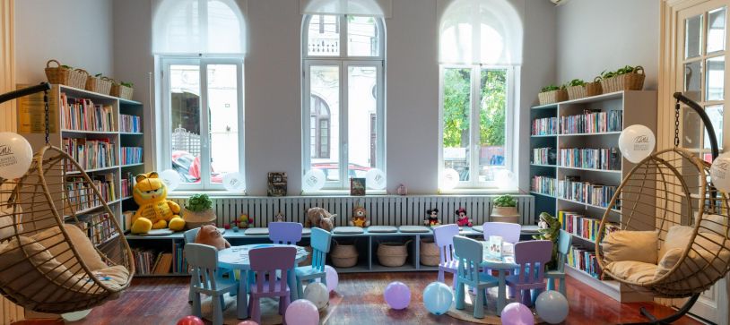 Ludoteca Filialei „Ion Creangă” a Bibliotecii Metropolitane București,  redeschisă pentru comunitate